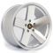 Autostar Euro Alloy Wheels In Silver With Polished Face Set Of 4 - 18x9.5 Inch ET33 5x112 PCD 73.1mm Centre Bore Silver With Polished Face, Silver