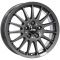 ATS Streetrallye Alloy Wheels In Dark Grey Set Of 4 - 16x6 Inch ET45 4x100 PCD 63.3mm Centre Bore Dark Grey, Grey