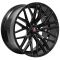 AXE EX30 Alloy Wheels in Black Gloss Set of 4 - 20x10 Inch ET25 5x112 PCD 74.1mm Centre Bore Black Gloss, Black