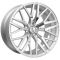 AXE EX30 Alloy Wheels in Silver/Polished Face and Barrel Set of 4 - 20x10 Inch ET42 5x110 PCD 74.1mm Centre Bore Silver/Polished Face+Barrel, Silver