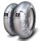 Capit Suprema Spina Motorcycle Tyre Warmers - M/L (125/17 Front - 180/55-17 Rear), Silver, Silver