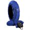 Capit Suprema Leo Motorcycle Tyre Warmers - S/M (90/17 Front - 120/16-17 Rear), Blue, No, 90/17, 120/(16-17), Suprema Leo, Blue