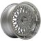 Lenso BSX Alloy Wheels in Silver/Mirror Lip Set of 4 - 15x7 Inch ET20 5x105 PCD 73.1mm Centre Bore Silver/Mirror Lip, Silver