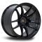 Autostar A510 Alloy Wheels In Gloss Black Set Of 4 - 19x9.5 Inch ET35 5x114.3 PCD, Black