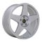 6Performance Loaded 2 Alloy Wheels In Silver Set Of 4 - 20x8.5 Inch ET45 5X118 PCD 71.1mm Centre Bore Silver, Silver