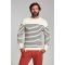 Pull marin rayé Molène - laine