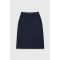 Jupe en jean Squaw coupe droite - coton