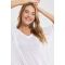 TERRE & MER T-shirt manches 3/4 Mahaut Femme Blanc XXL