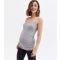 Women's Maternity Grey Scoop Neck Cami New Look