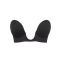 Perfection Beauty Black A Cup Plunge Stick On Bra New Look