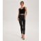 Women's Black Coated Leather-Look Super Skinny Jeans Urban Bliss New Look