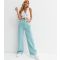 Women's Pale Blue High Waist Adalae Wide Leg Jeans New Look