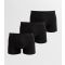 Men's Pack of 3 Black Jersey Boxers New Look