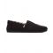 Women's Black Canvas Slip On Espadrilles Toms New Look