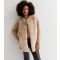 Women's Stone Faux Fur Gilet Gini London New Look