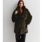 Women's Khaki Leopard Print Faux Fur Coat Gini London New Look
