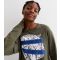 Khaki Champion Logo Long Sleeve Top Name It New Look