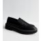 ONLY Black Leather-Look Chunky Loafers New Look