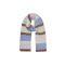 Vero Moda Bright Blue Stripe Chunky Knit Scarf New Look
