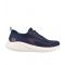 Women's Navy Bobs Squad Chaos Memory Foam Trainers Skechers New Look