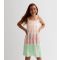 Multicoloured Strappy Mini Dress Name It New Look