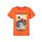 Name It Orange Paradise Island Logo T-Shirt New Look