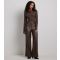 Women's Dark Brown Knit Long Sleeve Top NA-KD New Look