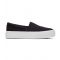 Women's Black Canvas Chunky Slip On Espadrilles Toms New Look