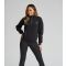 Women's Black 1/2 Zip Pocket Front Logo Sweatshirt South Beach New Look