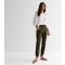 Women's Khaki Cuffed Cargo Joggers Pink Vanilla New Look