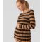 Women's Maternity Black Stripe Long Sleeve Mini Smock Dress Mamalicious New Look