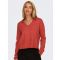 Women's Red Collared Knit Jumper JDY New Look