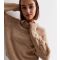 Women's Stone Cable Knit Crew Neck Jumper JDY New Look