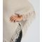 South Beach Cream Knitted Polar Neck Poncho New Look