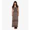Women's Black Boho Pattern Maxi Dress Apricot New Look
