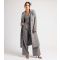 Women's Grey Check Longline Duster Coat Urban Bliss New Look