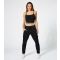 Women's Black Cuffed Cargo Joggers Pineapple New Look
