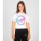 Girls' White Logo Crop T-Shirt School Pineapple New Look
