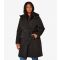 Women's Curve Black Quilted Coat Apricot New Look