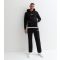 Men's Black Relaxed Original Studios Logo Joggers Jack & Jones New Look