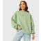 Women's Green Slogan Oversized Sweatshirt Skinnydip New Look