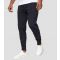 Men's Navy Slim Fleece Cuffed Joggers Threadbare New Look