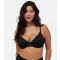 Women's Black Scallop Underwired Bikini Top Peek & Beau New Look