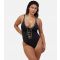 Women's Black Stud Lace-Up Swimsuit Wolf & Whistle New Look