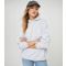 Women's Grey Muse Slogan Oversized Hoodie WKNDGIRL New Look