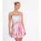 Women's Pink Marbled Satin Playsuit Quiz New Look