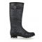Women's Black Spot Wellington Boots Regatta New Look