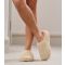 Women's Cream Fluffy Mule Slippers Loungeable New Look