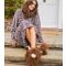 Women's Brown Highland Cow Slippers Loungeable New Look
