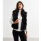 Women's Black Faux Fur Gilet Cameo Rose New Look